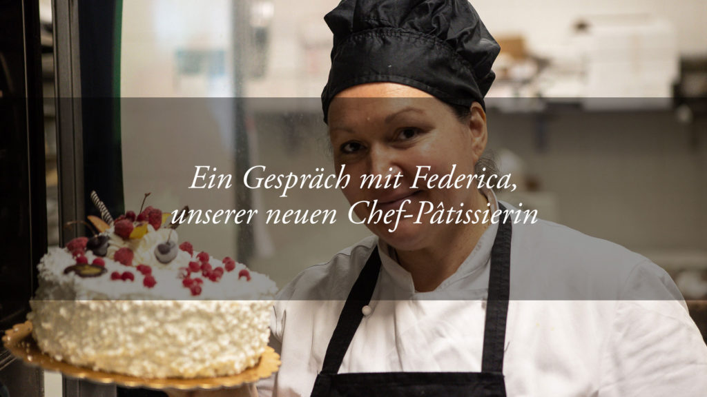 Die neue Chefin der Pâtissierie des Hotels Tritone präsentiert sich und verrät ihr Geheimrezept für italienisches Meringue