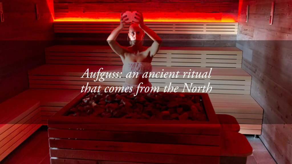 Aufguss Sauna, relaxation with music and wonder