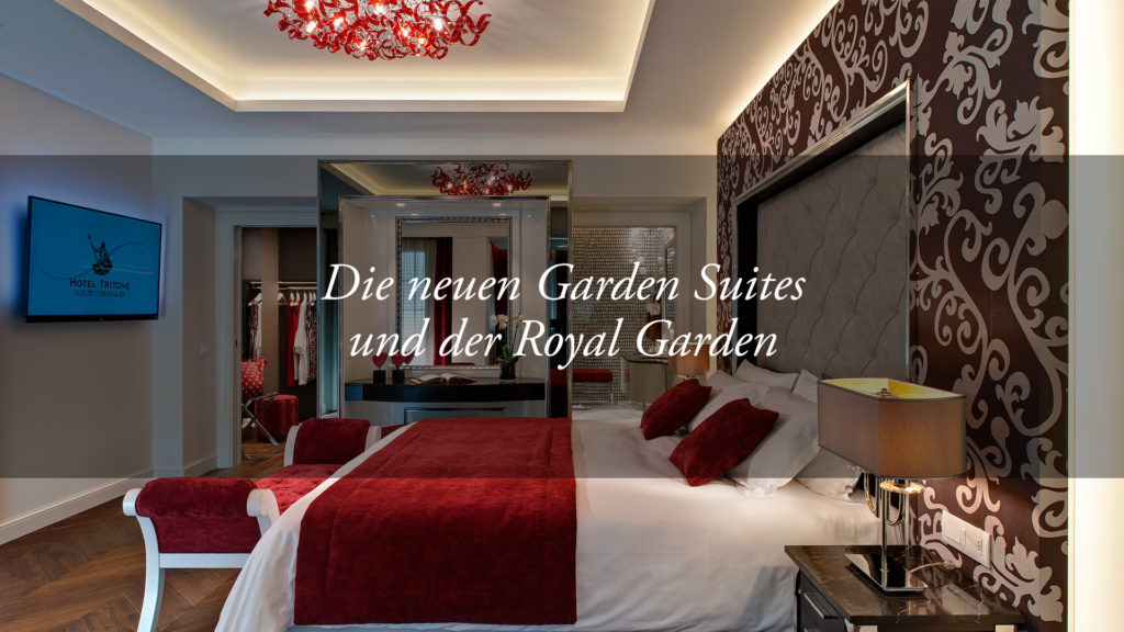 Die Garden Suites im Hotel Tritone, ein Paradies inmitten von Abano Terme