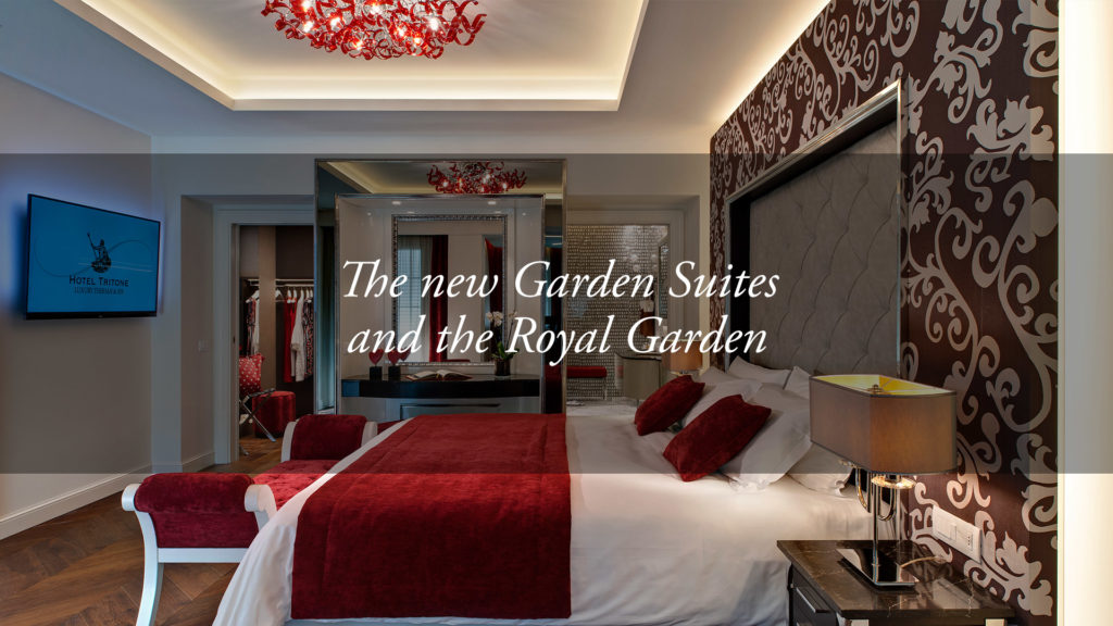 The Garden Suites of Hotel Tritone, a paradise in the heart of Abano Terme