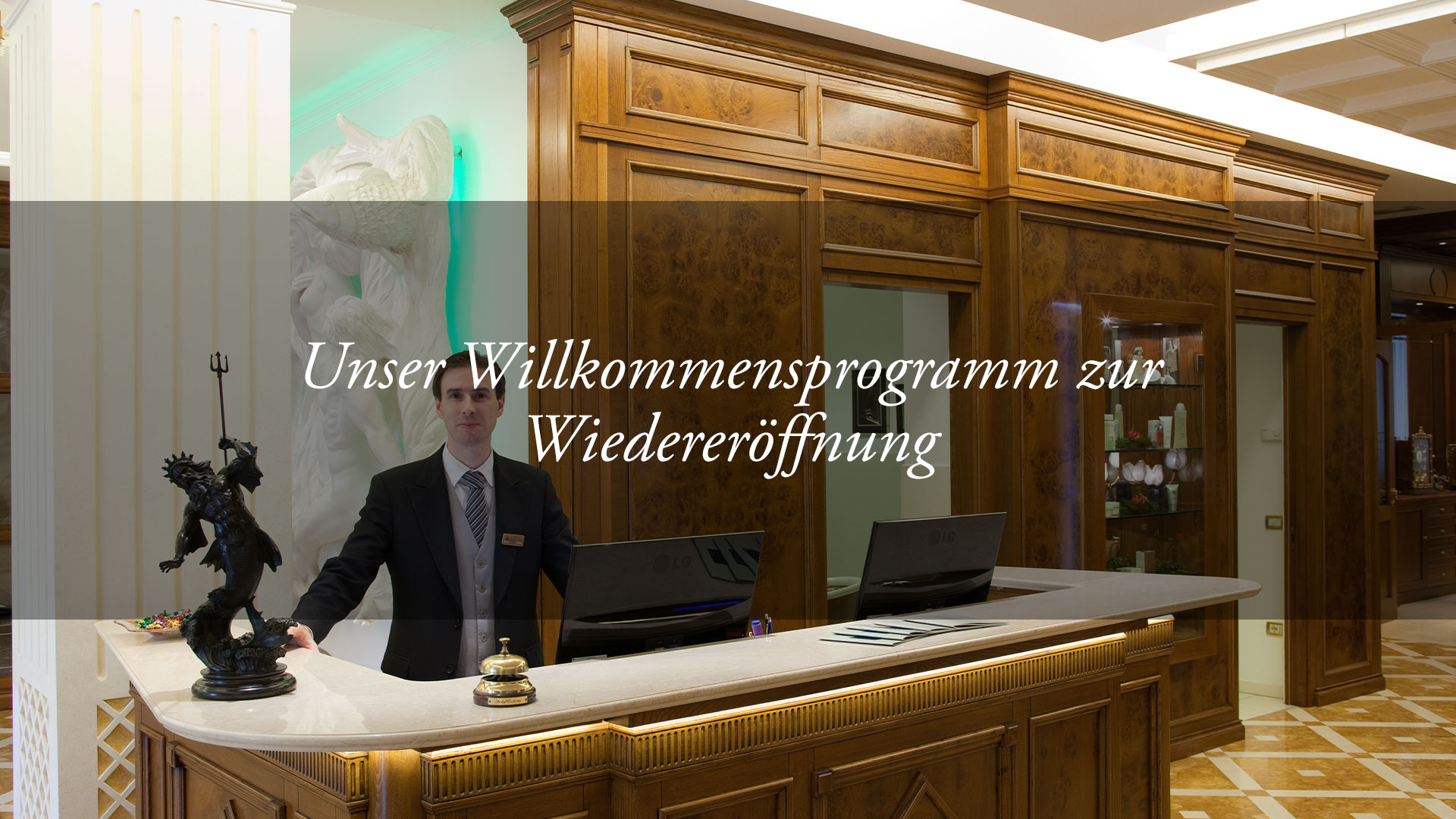 Das „Protokoll für den sicheren Empfang“ im Hotel Tritone in Abano Terme