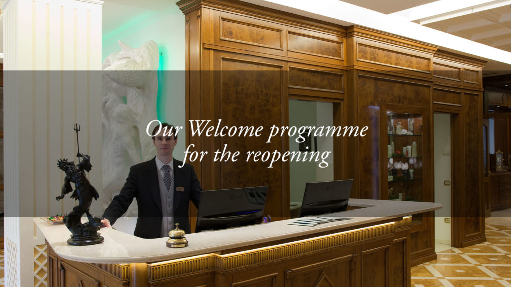 The “Safe Welcome Programme” at the Hotel Tritone in Abano Terme