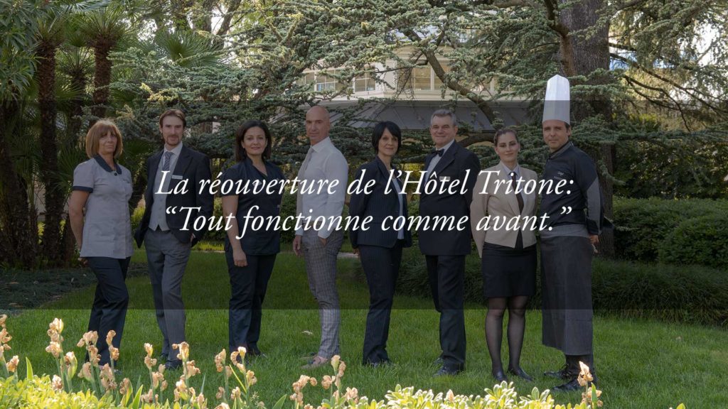 Été 2020 : réouverture sereine à l’Hôtel Tritone