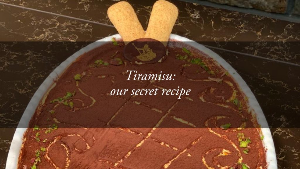 The Tiramisu of the Hotel Tritone