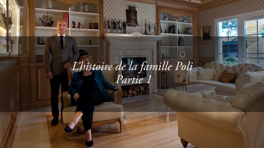 L’histoire de la famille Poli, propriétaire de l’Hôtel Tritone à Abano – première partie