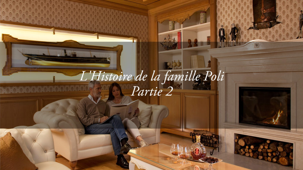 L’Histoire de la famille Poli, propriétaire de l’Hôtel Tritone d’Abano – deuxième partie