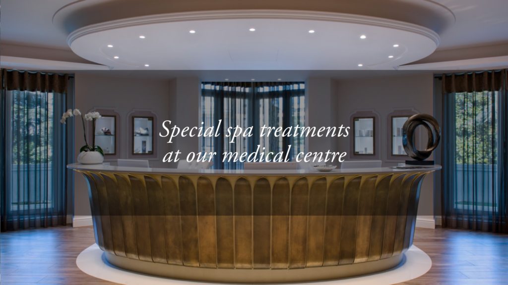 Special spa treatments at the Tritone Medical Centre and welcoming Guests