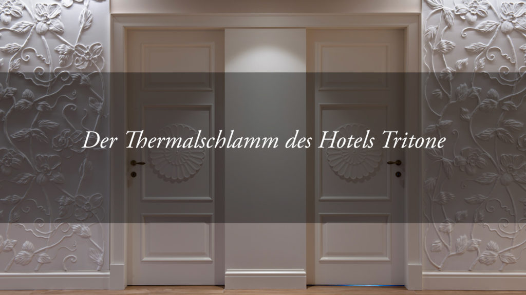 Ein natürliches und umweltfreundliches Heilmittel von hoher Wirksamkeit: der Thermalschlamm des Hotels Tritone