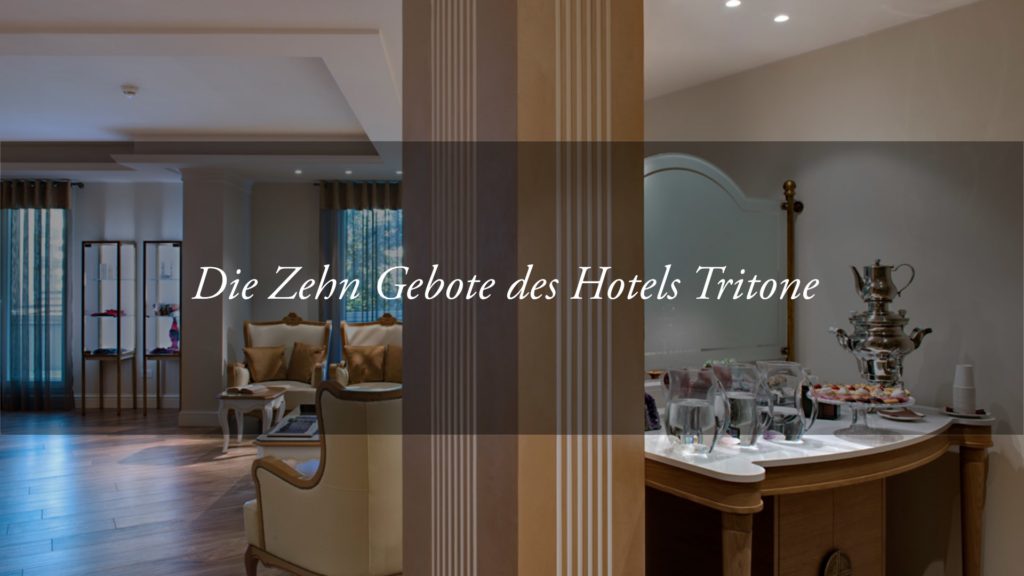 Tritone Luxury Experience: die Zehn Gebote des Exklusivaufenthalts, erzählt mit den Worten der Gäste.