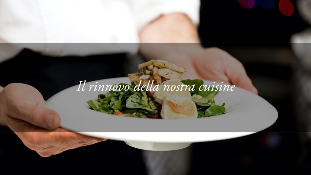 Una nuova regia per spettacolari pietanze: si rinnova la cuisine dell’Hotel Tritone