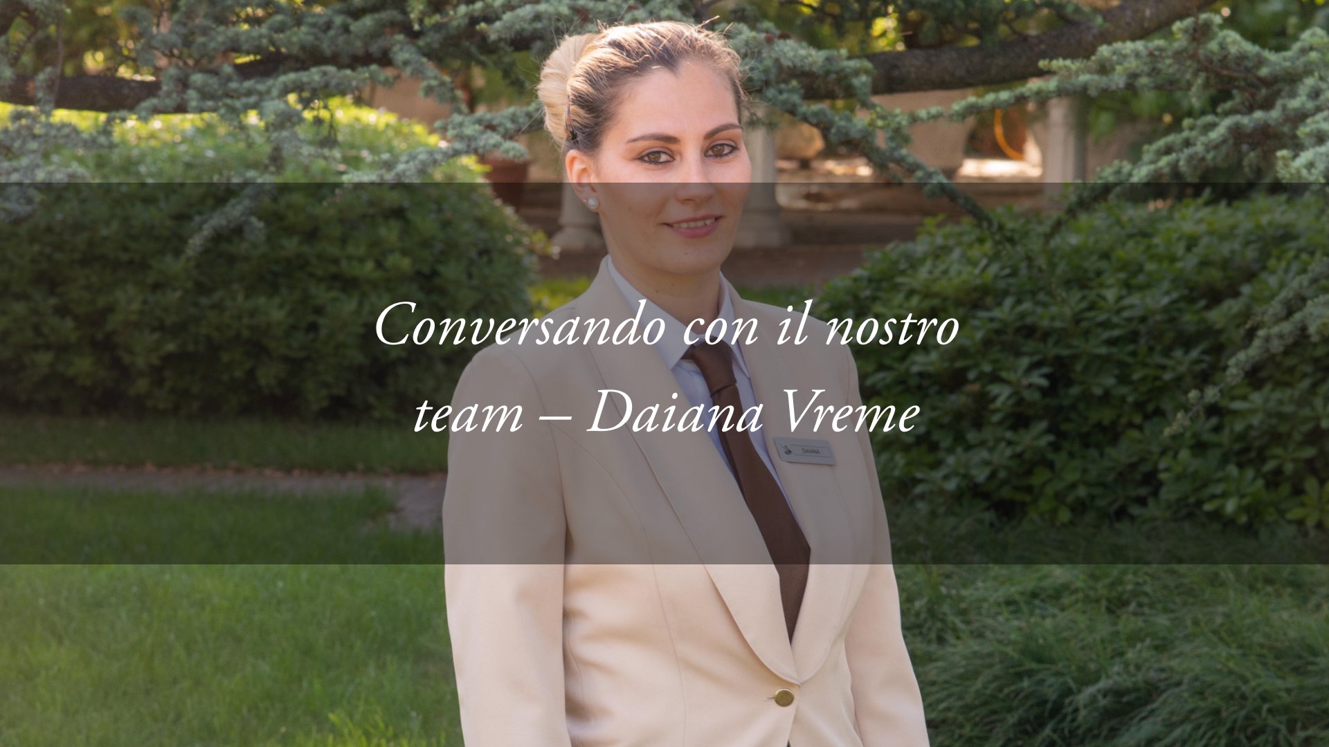 Conversando con il nostro team: conosciamo la lady Barman Daiana Vreme