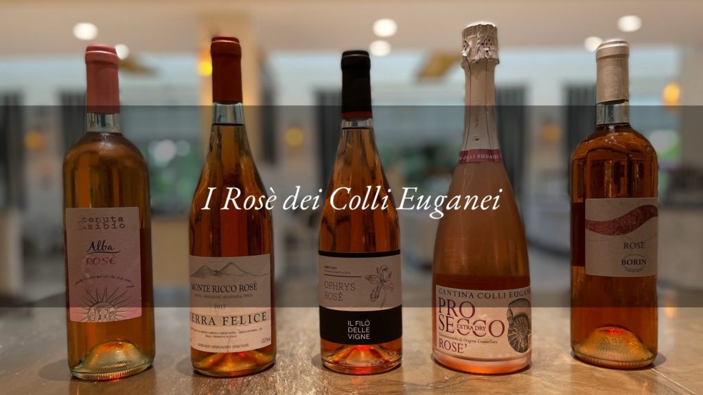 Vini rosati dei Colli Euganei: etichette pregiate da degustare all’Hotel Tritone