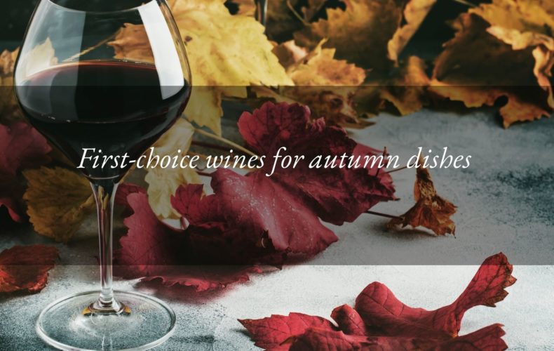 red wine autumn