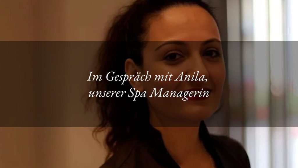 Im Gespräch mit Anila, der Spa-Managerin des Hotel Tritone