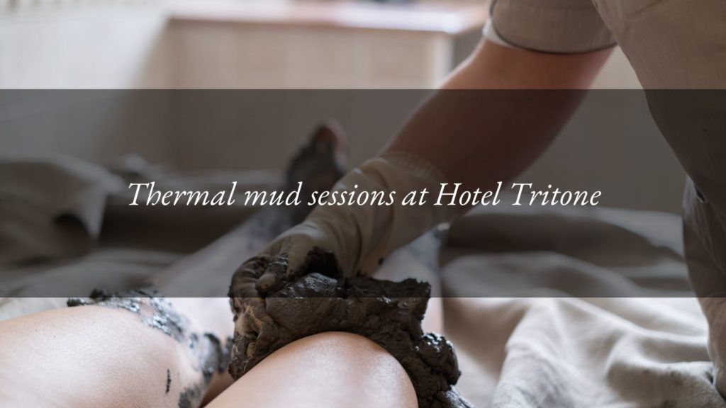 What is involved in a thermal mud-balneotherapy session at Hotel Tritone – chapter 1