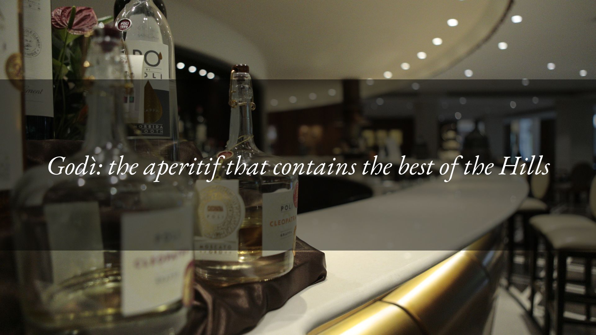 Godì: the incomparable aperitif with the best of the Euganean Hills