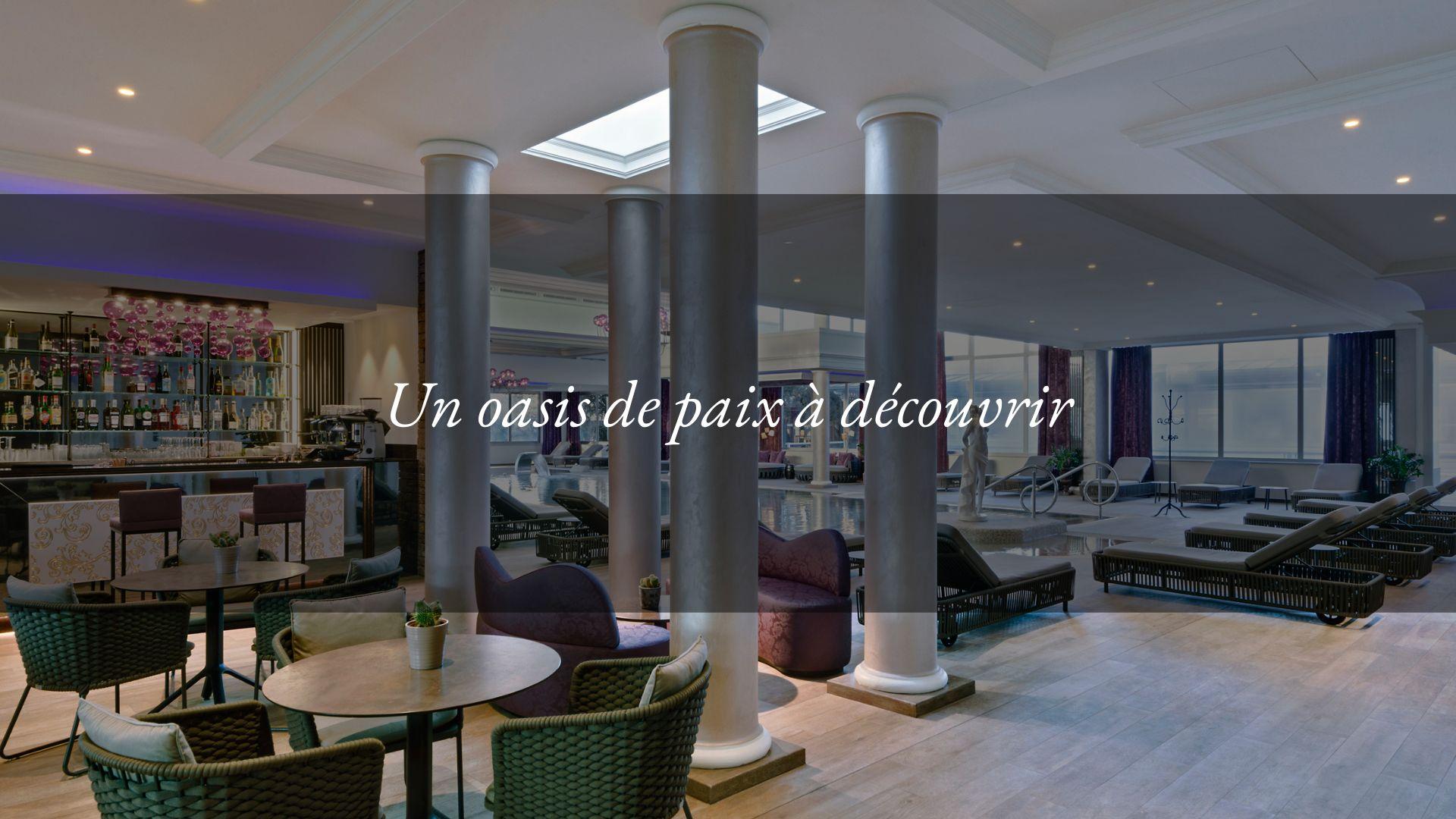 Le nouveau paradis de la détente : la piscine thermale intérieure de l’Hôtel Tritone