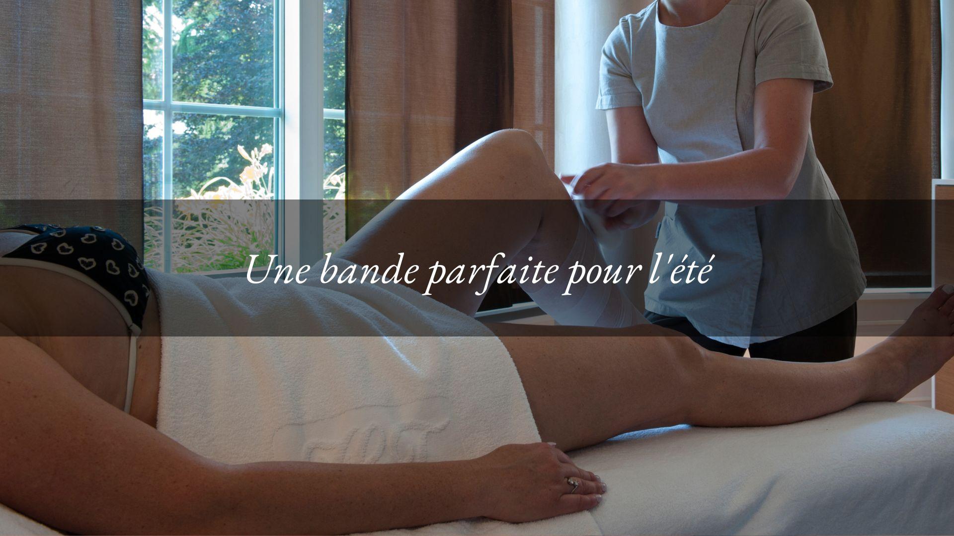 L’enveloppement des jambes à froid Farmogal