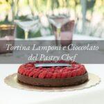 Tortina di Lamponi e Cioccolato Fondente al 70%