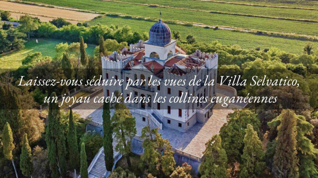 Villa Selvatico: la terrasse sur les collines euganéennes, plongée dans le parc thermal