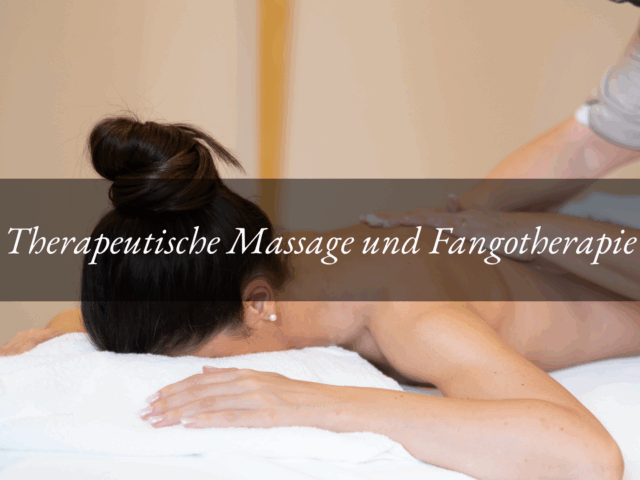 Therapeutische Massage im Hotel Tritone